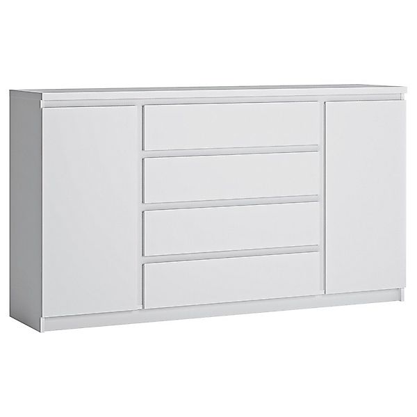 Lomadox Sideboard FORTALEZA-129, in weiß, 2 günstig online kaufen
