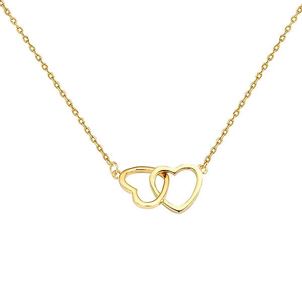 KARMA Kette mit Anhänger Halskette Herzen günstig online kaufen