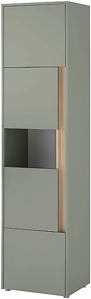 Home affaire Vitrine "City/Giron, moderner Hochschrank, Glasvitrine" zeitlo günstig online kaufen