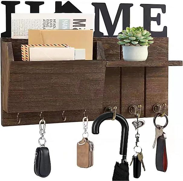 Refined Living Schlüsselbrett Schlüsselablage Wand, Mail Organizer für Wand günstig online kaufen