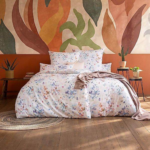 Estella Bettwäsche "Gabriela" 3 tlg. Mako-Satin, 100% Baumwolle günstig online kaufen