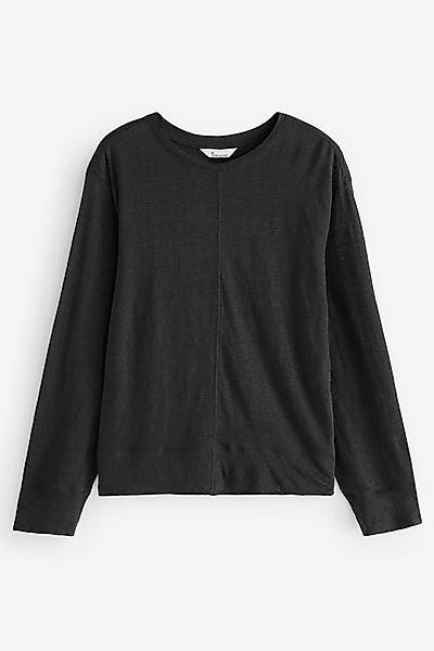 Next Langarmshirt Langarmoberteil aus 100 % Leinen günstig online kaufen