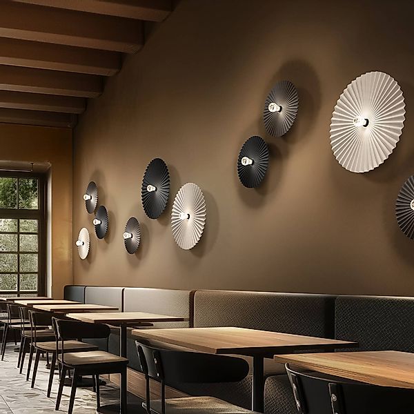 Deckenleuchte Doge_S, weiß, Metall, Ø 39 cm, E27 günstig online kaufen