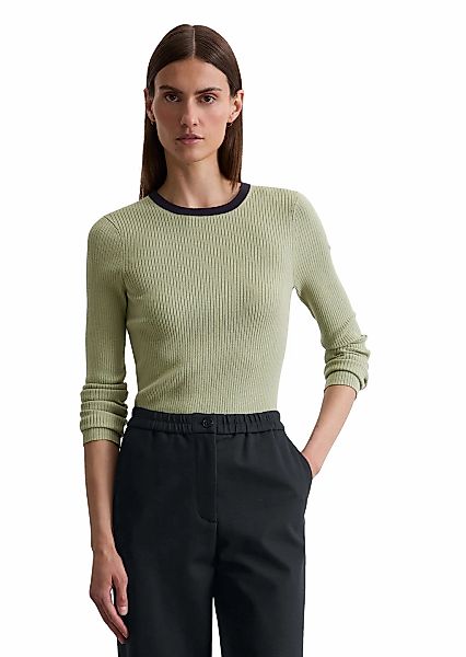 Marc OPolo Rundhalspullover "aus Viskose-Mix" günstig online kaufen