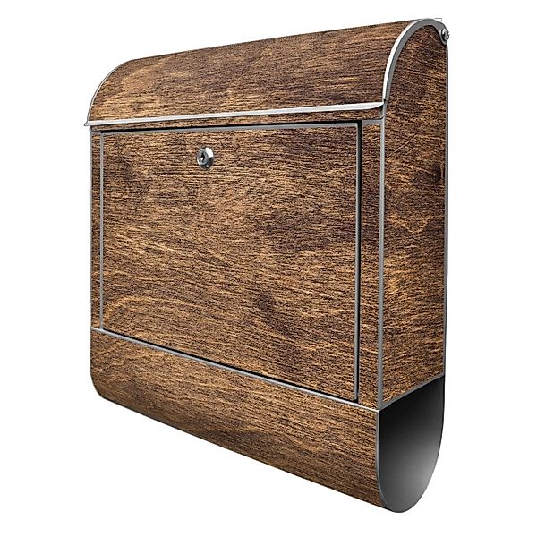 Banjado Design Briefkasten Silber Pulverbeschichtet 39x47x14cm 2 Schlüssel günstig online kaufen