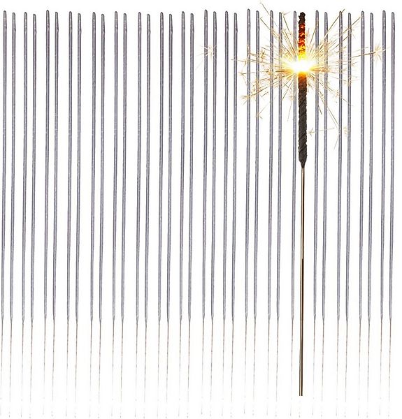 FlameXBurn Geburtstagskerze XXL Wunderkerzen 28 cm - Feuerwerk im Sternenli günstig online kaufen