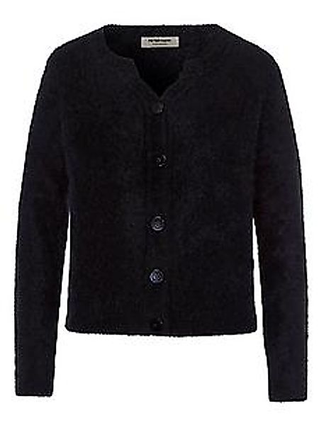 Strickjacke aus 100% Kaschmir Peter Hahn schwarz günstig online kaufen