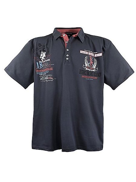 Lavecchia Poloshirt Lavecchia Herren Poloshirt LV-2038 (Anthrazit, 4XL) Her günstig online kaufen