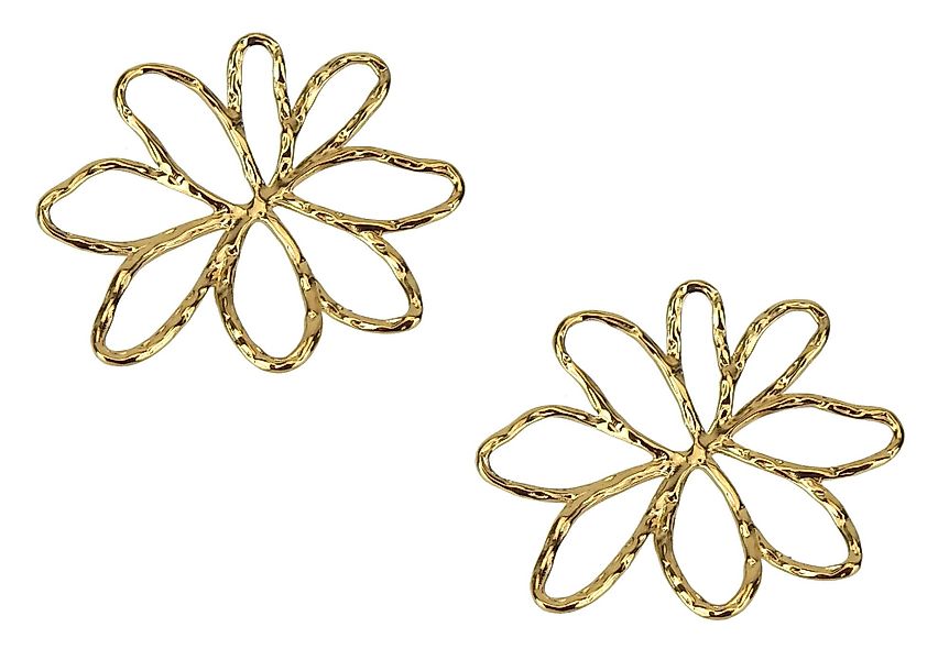 Ella Jonte Paar Ohrstecker, Blume gold günstig online kaufen