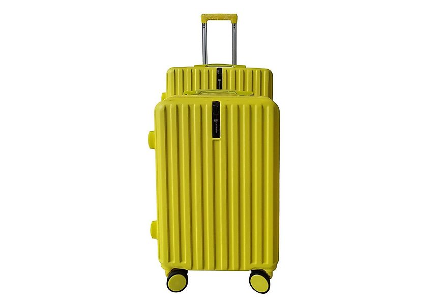 NTK-Collection Hartschalen-Trolley Hartschalenkoffer 2er-Set Leandra Gelb, günstig online kaufen