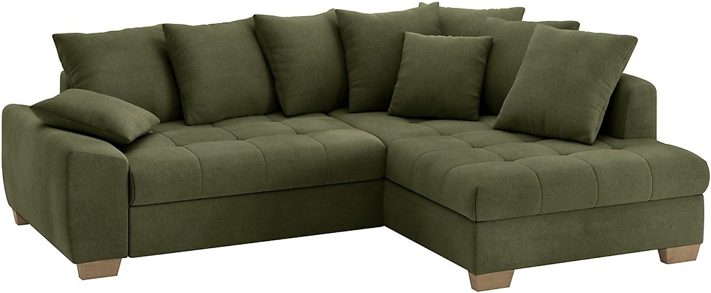 Mr. Couch Ecksofa "Nikita II, L-Form", Wahlweise mit Bettfunktion, Bettkast günstig online kaufen