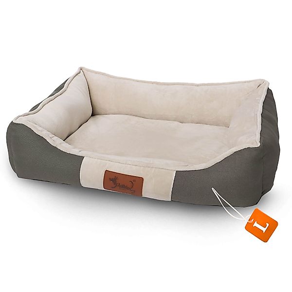 TopMeow Tierbett Hundebett mit Rand, Made günstig online kaufen