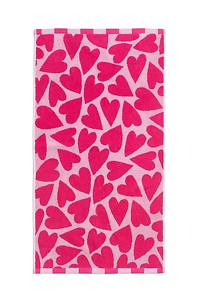 Next Handtuch Handtuch aus 100 % Baumwolle Herzprint, (1-St) günstig online kaufen