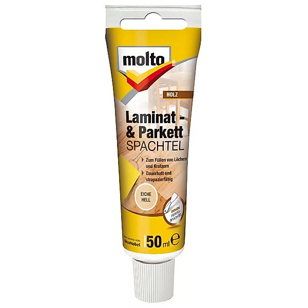 Molto Laminat- & Parkettspachtel Eiche hell 50 ml günstig online kaufen