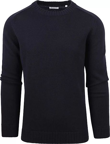 KnowledgeCotton Apparel Pullover Navy - Größe M günstig online kaufen