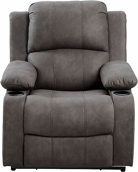 ATLANTIC home collection Relaxsessel, mit Relaxfunktion, Federkern und Getr günstig online kaufen