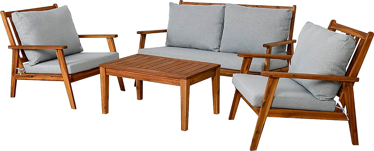 byLIVING Gartenlounge-Set LA PALMA, (Set, 11-tlg., günstig online kaufen