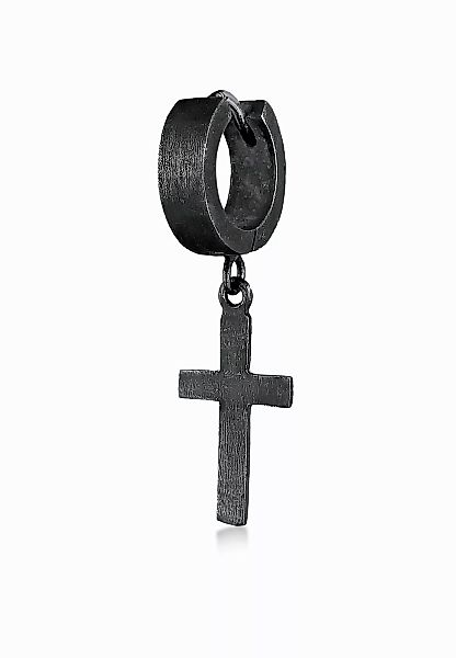 Kuzzoi Paar Creolen Creole Kreuz Scharnier günstig online kaufen
