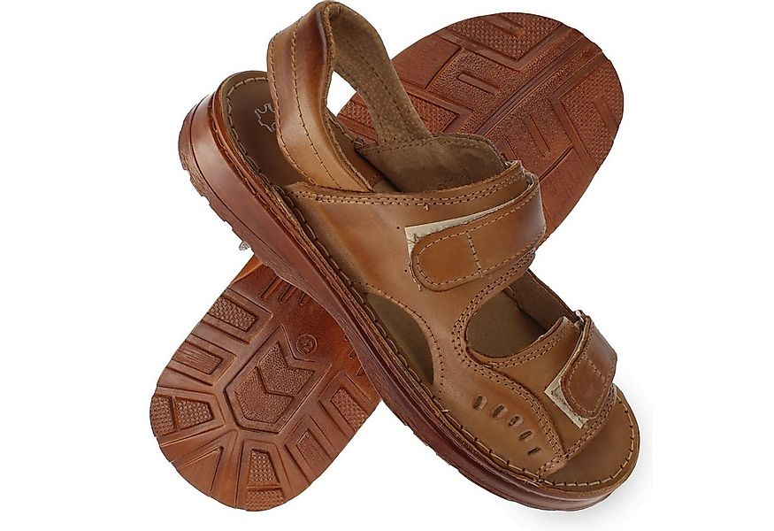 Cloque Alytus Klett-Sandalen aus Leder, Herren Sandale günstig online kaufen