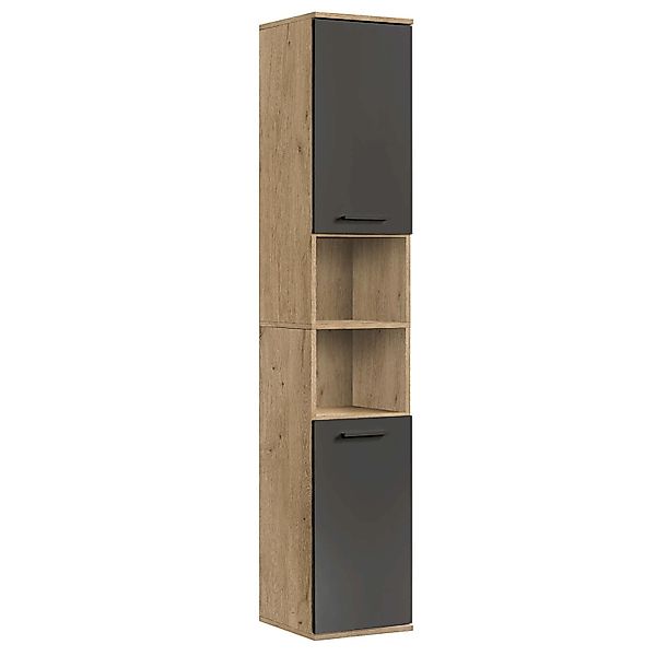 mokebo Bad Hochschrank Der Kapitän Badezimmerschrank in 180x33x34 HxBxT in günstig online kaufen