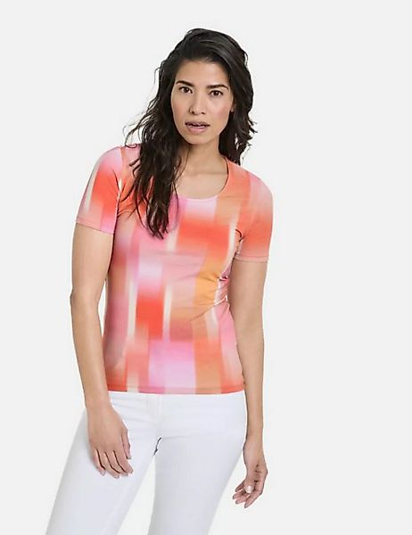 GERRY WEBER Kurzarmshirt T-Shirt mit Farbverlauf günstig online kaufen