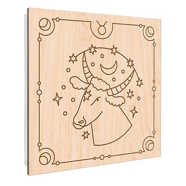 Banjado Großer Schlüsselbox Holz 30x30cm Weiß Scharnier Rechts 50 Haken Sch günstig online kaufen