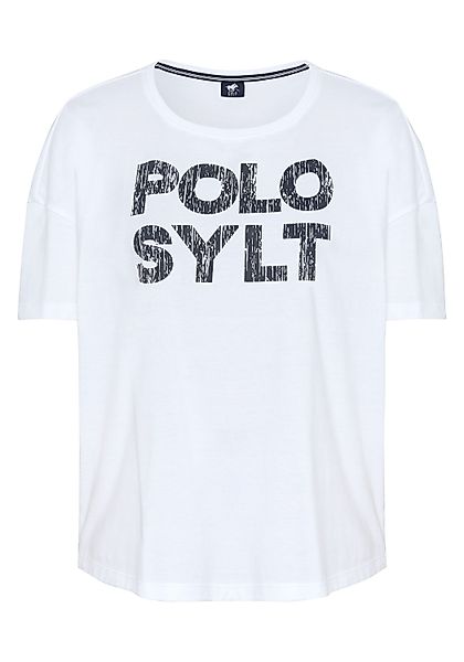 Polo Sylt Print-Shirt mit Pigment-Print im günstig online kaufen