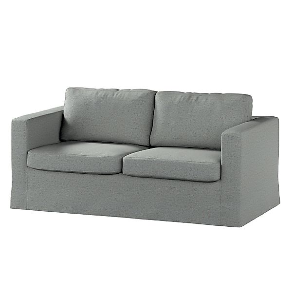 Bezug für Karlstad 2-Sitzer Sofa nicht ausklappbar, lang, blau, Sofahusse, günstig online kaufen
