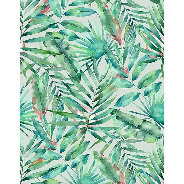 Schöner Wohnen Vliestapete New Delight Floral Grün 270 x 212 cm FSC® günstig online kaufen