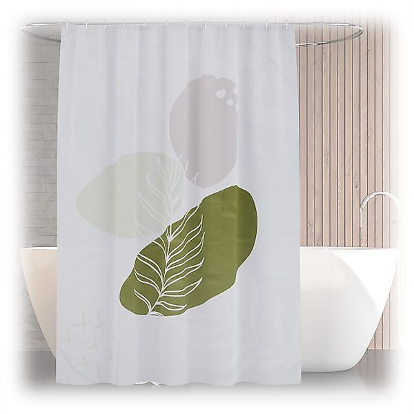 relaxdays Duschvorhang 180x200 cm mit Motiv günstig online kaufen