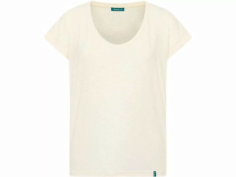 Tranquillo T-Shirt tranquillo Bio-Damen-T-Shirt mit Roll-Up-Ärmeln günstig online kaufen