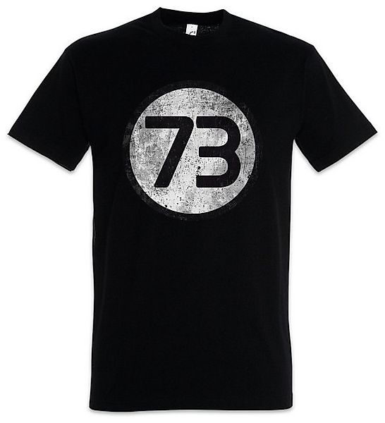 Urban Backwoods Print-Shirt Black Number 73 The Logo Herren T-Shirt Big She günstig online kaufen