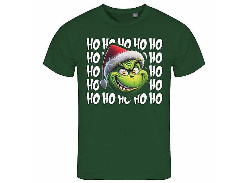 deinshirt Print-Shirt Herren T-Shirt Ho Ho Ho Grinch Funshirt mit Motiv günstig online kaufen