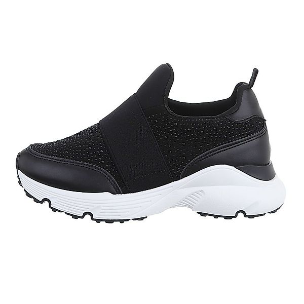 Ital-Design Damen Low-Top Freizeit Sneaker Keilabsatz/Wedge günstig online kaufen
