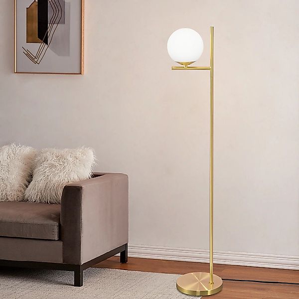 Nettlife Stehlampe Gold Stehleuchte 3 Flammig günstig online kaufen