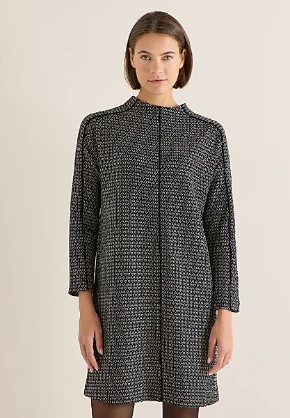 Cecil Midikleid Ohne Taschen mit Struktur im Casual Fit günstig online kaufen