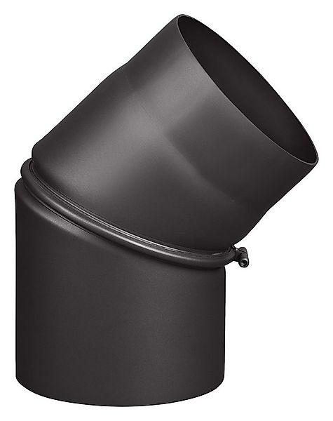 H&M Germany Ofenrohr Rauchrohr Ø150mm Bogen 0-45° verstellbar ohne Tür schw günstig online kaufen