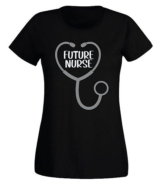 G-graphics T-Shirt Damen T-Shirt - Furure Nurse Slim-fit, mit trendigem Fro günstig online kaufen