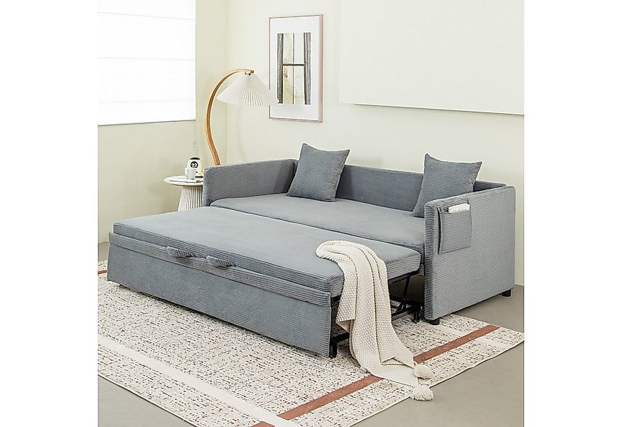 HOMYEDAMIC Schlafsofa 172 x 187 cm Schlafsofa 2-Sitzer Sofa Couch, Schlafso günstig online kaufen