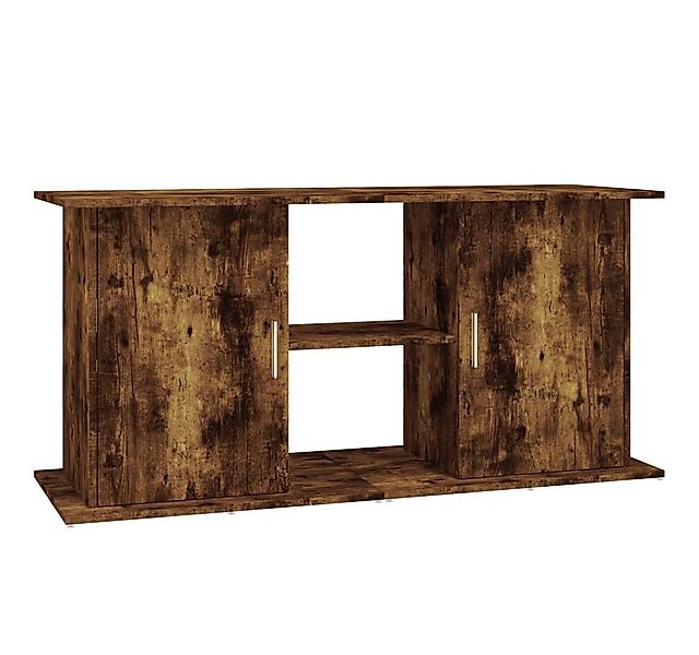 vidaXL Aquariumunterschrank Aquariumständer Räuchereiche 121x41x58 cm Holzw günstig online kaufen