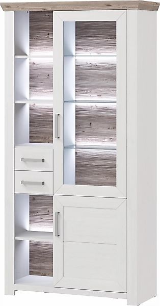 set one by Musterring Standvitrine "York", Typ 05 und 06, mit Glastür, Bele günstig online kaufen