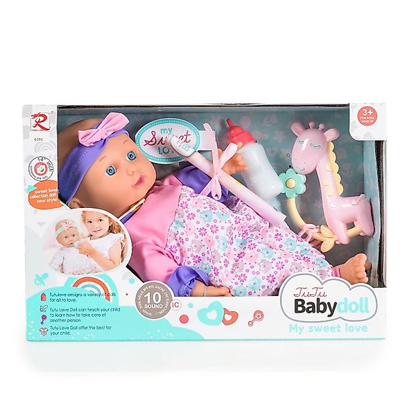 Moni Anziehpuppe Kinderpuppe 36 cm spricht, günstig online kaufen