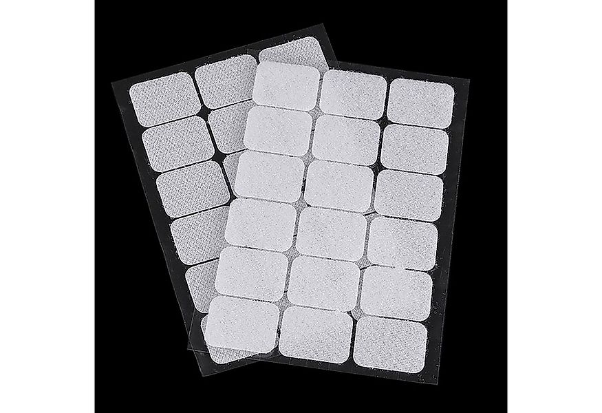 maDDma Klettband 18 Klettpunkte oder Quadrate Größenwahl selbstklebend, wei günstig online kaufen