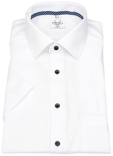 MARVELIS Kurzarmhemd Modern Fit leicht tailliert günstig online kaufen