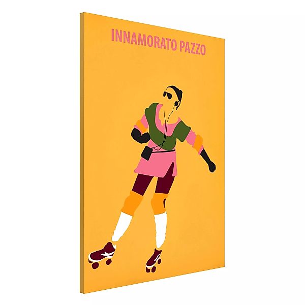 Magnettafel Kunstdruck - Hochformat 2:3 Filmposter Innamorato Pazzo günstig online kaufen