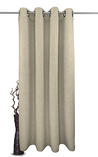 VHG Verdunkelungsvorhang Rustika, Ösen (1 St), günstig online kaufen