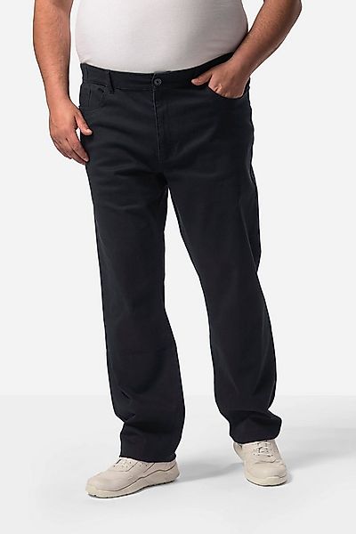 Men Plus 5-Pocket-Jeans Twillhose teilelastischer Bund günstig online kaufen