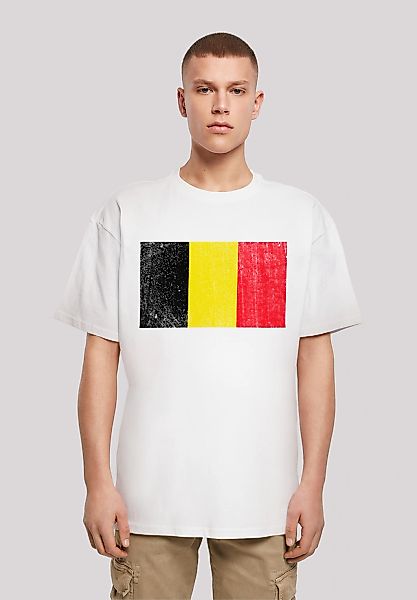 F4NT4STIC T-Shirt "Belgium Belgien Flagge" Print günstig online kaufen