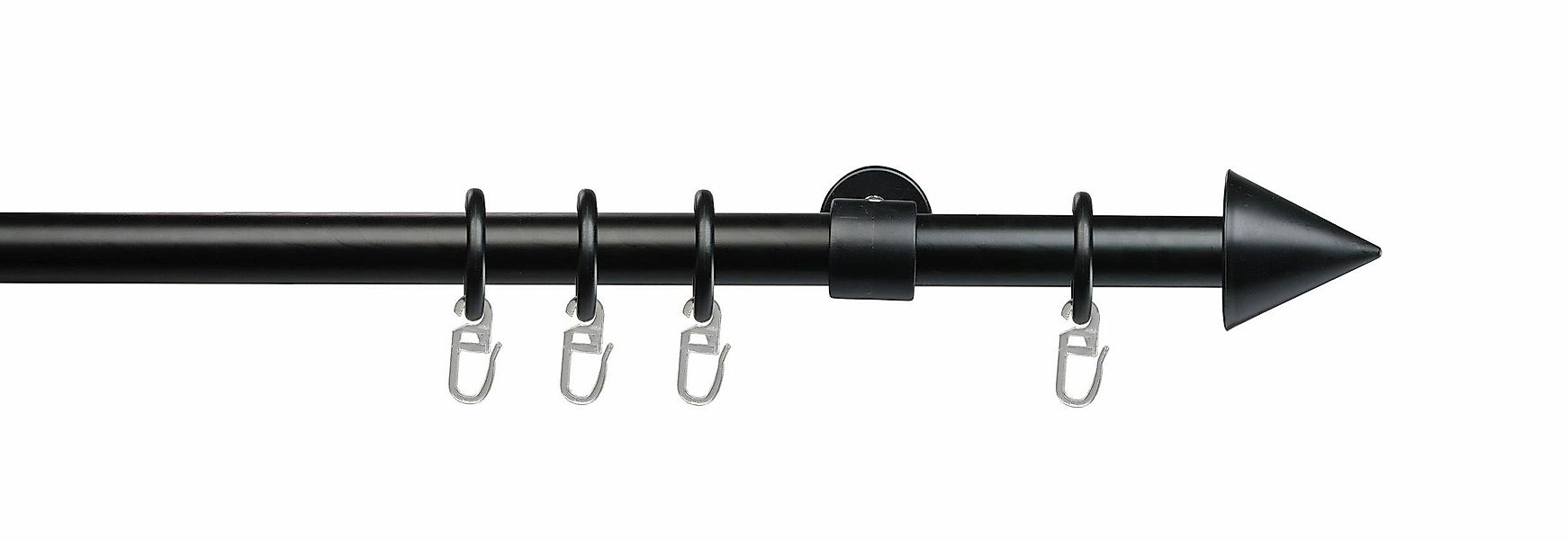 Liedeco Gardinenstange Kegel, Ø 20 mm, günstig online kaufen
