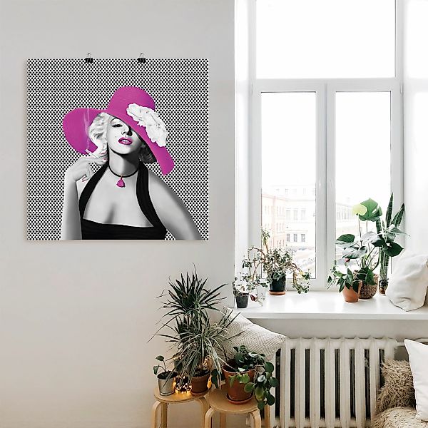 Artland Wandbild »Marilyn in Pop Art«, Stars, (1 St.), als Leinwandbild, Po günstig online kaufen